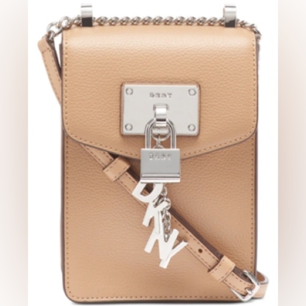 DKNY Elissa Phone Leather Crossbody
